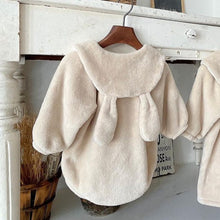 Load image into Gallery viewer, Y93113LS- Plush rabbit ears men and women hooded sweater