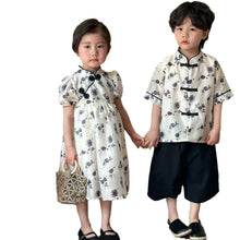 Load image into Gallery viewer, X86009TG- Summer floral Chinese suit & cheongsam dress