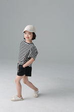 Load image into Gallery viewer, BB2428PCW-Summer children's knitted versatile drawstring arc parent-child shorts