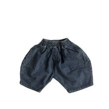 Load image into Gallery viewer, 1041PA-Summer Korean loose washed soft denim shorts