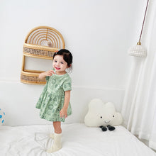 Load image into Gallery viewer, MDBDS2237DS-Summer Korean Style Cotton Animal Print Dress