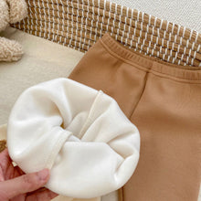 Load image into Gallery viewer, S23230PA-Autumn and winter plus velvet warm bear elastic casual large PP pants