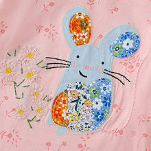 Load image into Gallery viewer, 8512SE-malwee stylish animal embroidered casual top