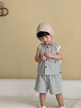 Load image into Gallery viewer, XZ260912TG-夏季格紋兄妹套裝