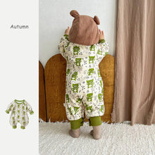 將圖片載入圖庫檢視器 2304610LS-北歐風加絨卡通外出連身爬服