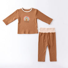 Load image into Gallery viewer, D23302TG-Autumn and winter high waist belly protection long sleeve bottoming suit