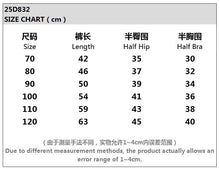 Load image into Gallery viewer, 25D832LS-Summer Korean version of small and medium-sized children's large lapel sleeveless loose casual jumpsuit