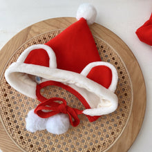 Load image into Gallery viewer, <Taiwan Pavilion>ML905LS-Winter embroidered plus velvet New Year's greetings romper + hat (A3)