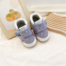 Load image into Gallery viewer, Q5206AC- Spring and Autumn small flower car baby soft sole toddler shoes