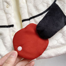 Load image into Gallery viewer, 2305372SE-Winter Plus Velvet Long Sleeve Short Version Red Panda Long Sleeve Hooded Jacket