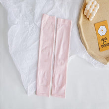 Load image into Gallery viewer, 1102AC-Summer ice silk children's anti-ultraviolet and anti-mosquito fingerless high elastic sunscreen sleeves