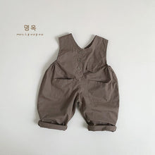 Load image into Gallery viewer, 88030LS-Spring and summer Korean style forest retro thin overalls