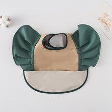 Load image into Gallery viewer, 111902AC-Danish children's flying sleeve wings PU waterproof and anti-dirty bib