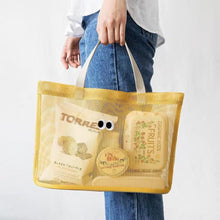 Load image into Gallery viewer, 1912AC-Seaside Fashion Large Capacity One Shoulder Beach Mesh Handbag