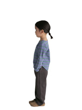 Load image into Gallery viewer, BB2239PCW-Autumn Japanese style cotton straight-leg raw-edge parent-child trousers