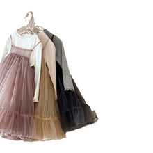 Load image into Gallery viewer, 85007DS-Spring and summer Korean version of girls suspenders puffy dress