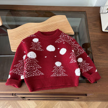 Load image into Gallery viewer, AY403SE-Winter Boys and Girls Fashion Thickened Knitted Pullover