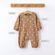 Load image into Gallery viewer, D23276LS- Cotton newborn baby long-sleeved pajamas crawling clothes