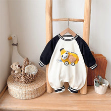 將圖片載入圖庫檢視器 2401357LS-萌趣卡通小熊立體裝飾連身衣