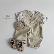 Load image into Gallery viewer, 88030LS-Spring and summer Korean style forest retro thin overalls