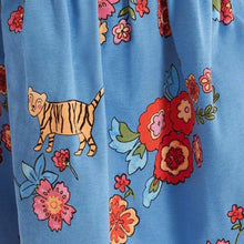 Load image into Gallery viewer, 8905DS-Autumn round neck floral long sleeve dress