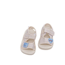 Load image into Gallery viewer, 24423AC-Summer Korean Velcro Embroidery Children's Soft-soled Sandals