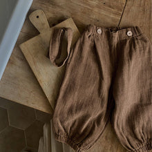 Load image into Gallery viewer, Y5402PA-Spring Men's and Women's Cotton and Linen Bib Bloomers