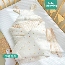 Load image into Gallery viewer, 6054AC-Big rabbit ears newborn anti-startle swaddle