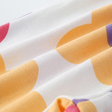 Load image into Gallery viewer, 9111TG-Autumn European and American children's casual large flower long-sleeved top + pants two-piece set