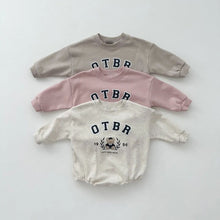 Load image into Gallery viewer, Y9371LS-Autumn baby bear letter print cotton long-sleeved bodysuit