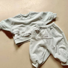 Load image into Gallery viewer, Y8375TG-Baby casual triangle pocket top + big butt pants set