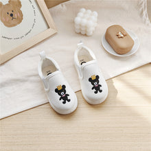 Load image into Gallery viewer, 20509AC- Spring and Autumn Bear Children's Canvas Shoes