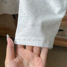 Load image into Gallery viewer, 2534007TG-秋季韓版嬰幼兒小花蕾絲長袖花邊棉質上衣長褲兩件套