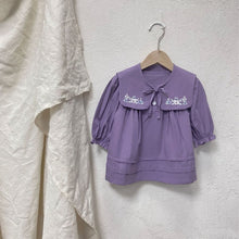 Load image into Gallery viewer, Y8368DS-Autumn Embroidered Shawl + Lantern Sleeve Long Sleeve Dress Two-piece Set