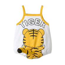 Load image into Gallery viewer, X6575LS-Summer sling cute animal cool series bodysuit