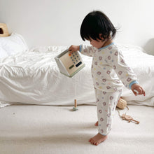 Load image into Gallery viewer, 71727JG- Spring and Autumn Korean version of full-printed long-sleeved home two-piece suit