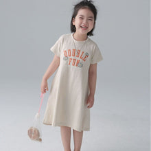 Load image into Gallery viewer, BB2422PCW-Summer Japanese style girls' back hollow print dress