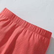 Load image into Gallery viewer, HS1854TG-Summer short-sleeved unicorn dress + leggings two-piece set