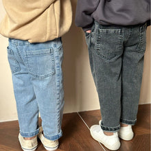 Load image into Gallery viewer, C85018PA-Boys and girls elastic soft denim cigarette trousers