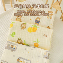 Load image into Gallery viewer, 2076AC-Cartoon Printed Baby Gauze Newborn Soft Absorbent Blanket Bath Towel