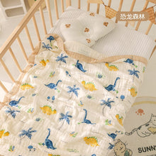 Load image into Gallery viewer, 2076AC-Cartoon Printed Baby Gauze Newborn Soft Absorbent Blanket Bath Towel