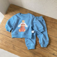 Load image into Gallery viewer, Y8403TG-Spring cartoon print children's sweatshirt and trousers suit