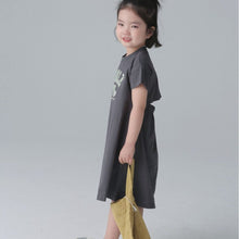 Load image into Gallery viewer, BB2422PCW-Summer Japanese style girls' back hollow print dress