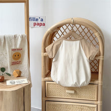 Load image into Gallery viewer, 2402383LS-Summer Korean version short-sleeved robot bear jacket