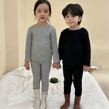 Load image into Gallery viewer, D83386TG-Knitted cotton wool children's home clothes set