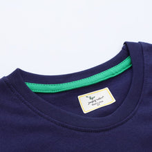 Load image into Gallery viewer, 67194SE-Luminous dinosaur pattern knitted short-sleeved top for children