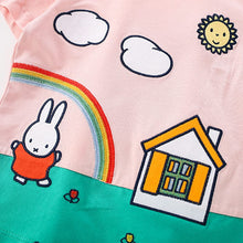 Load image into Gallery viewer, 8114SE-malwee summer European and American children's sun round neck short-sleeved top