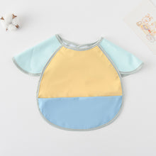 Load image into Gallery viewer, 111902AC-Danish children's flying sleeve wings PU waterproof and anti-dirty bib