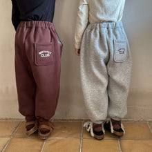 Load image into Gallery viewer, D83382PA-Autumn and winter children's velvet CLUB sports trousers