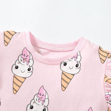 Load image into Gallery viewer, S1666DS-Little maven summer girls short-sleeved cute dress